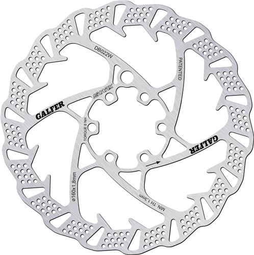 Galfer Disc Shark 6-Bolts Bremseskive by Sykkelkomponenter