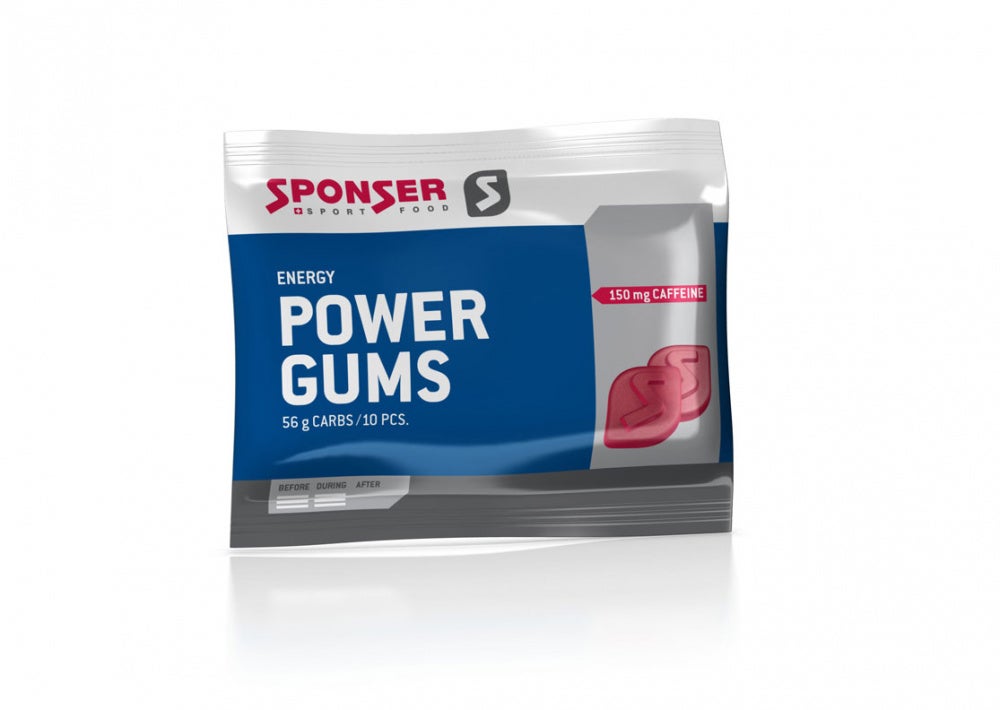 Sponser Energy Power Gums Fruktsmak by Sykkelkomponenter