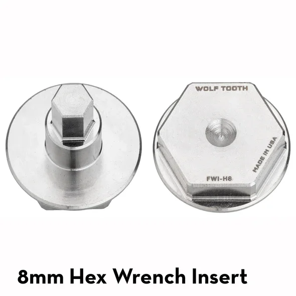 Wolf Tooth Ultralight 8mm Hex Wrench Insert Verktøy by Sykkelkomponenter