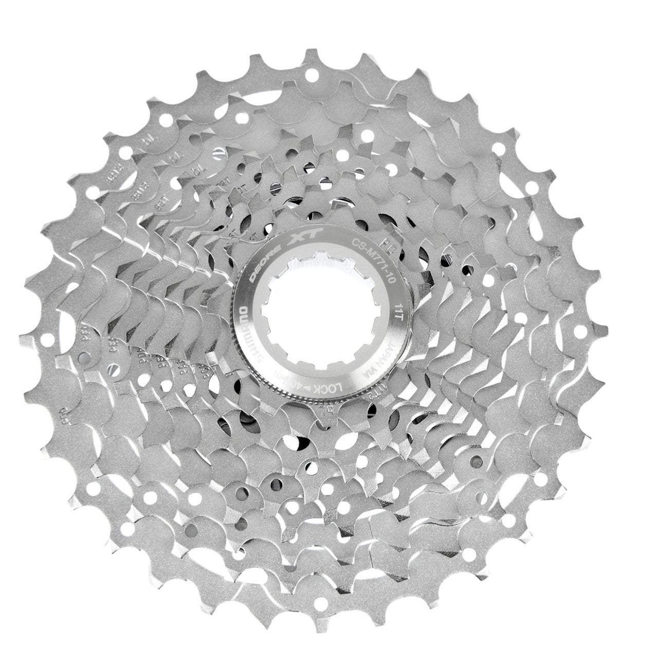 Shimano XT CS-M771-10, 10-delt Kassett by Sykkelkomponenter