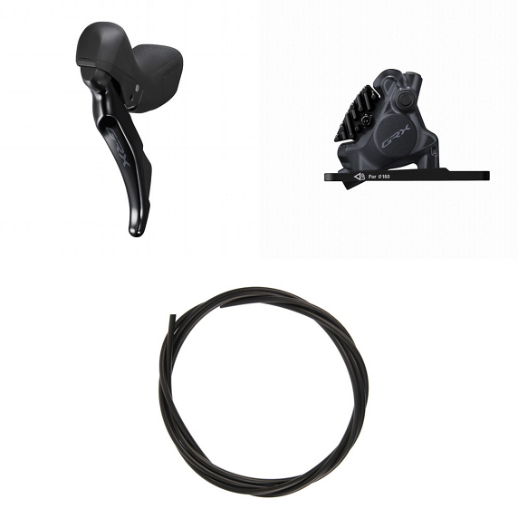 Shimano GRX ST-RX400/BR-RX400 Bremsepakke by Sykkelkomponenter
