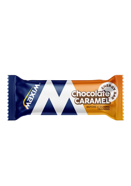 Maxim Karamell Sjokolade Energibar by Sykkelkomponenter