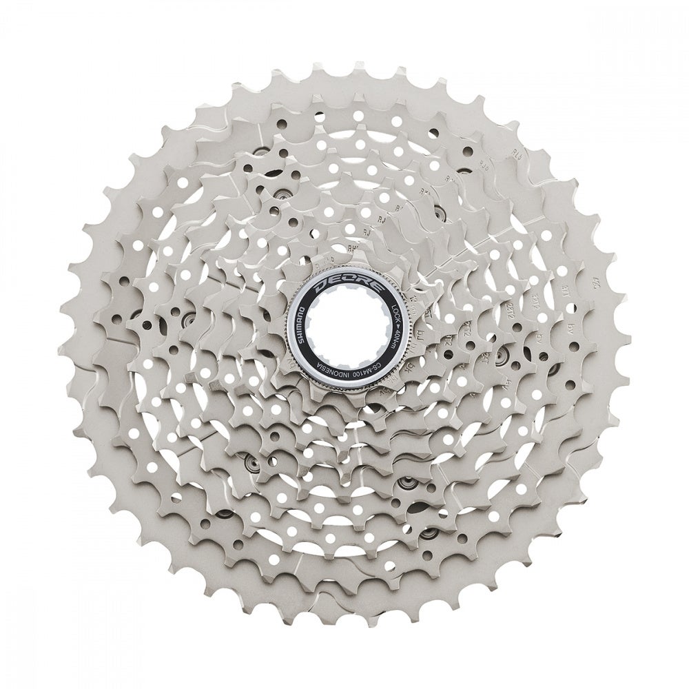 Shimano Deore CS-M4100-10, 10-delt Kassett by Sykkelkomponenter