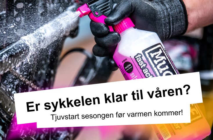 Klargjør sykkelen for sesongen