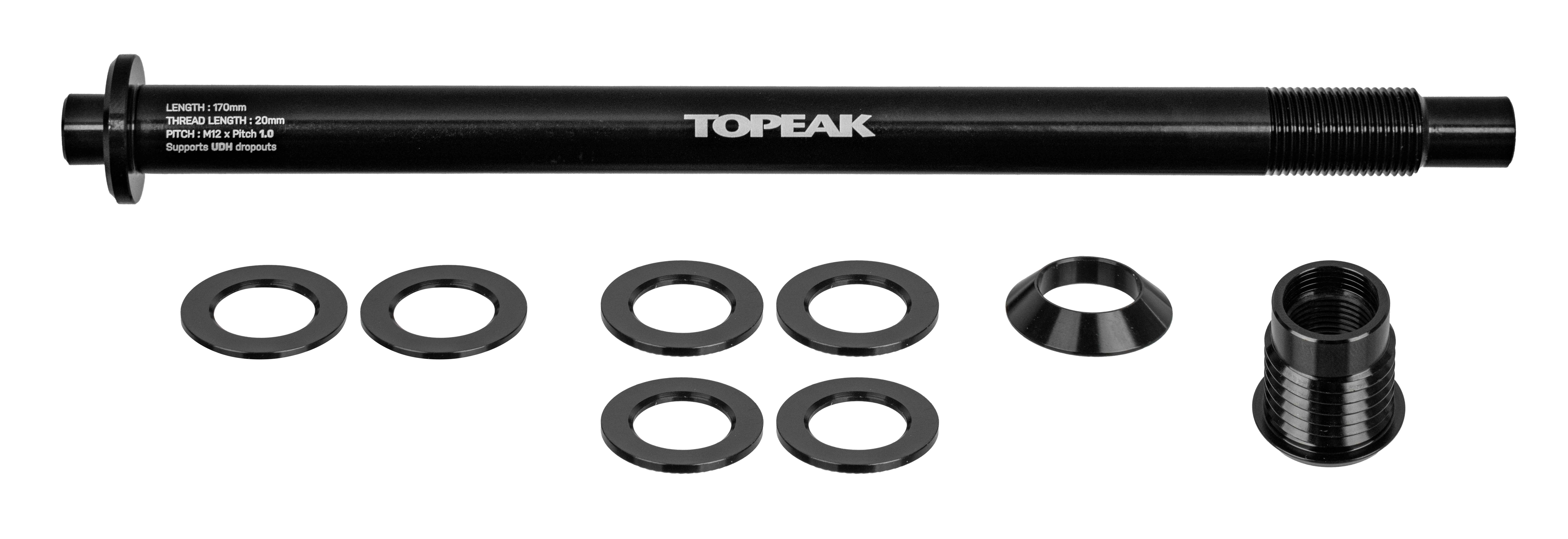 Topeak Zi:RAK Thru Aksling UDH Kit by Sykkelkomponenter