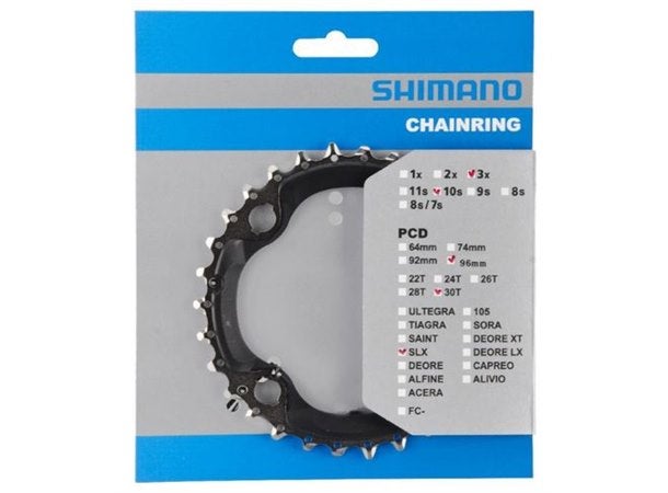 Shimano FC-M672/M7000-3 30T 10-delt Drev