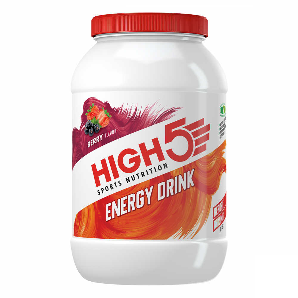 High5 Energy Drink Bær 2,2kg Sportsdrikk pulver by Sykkelkomponenter