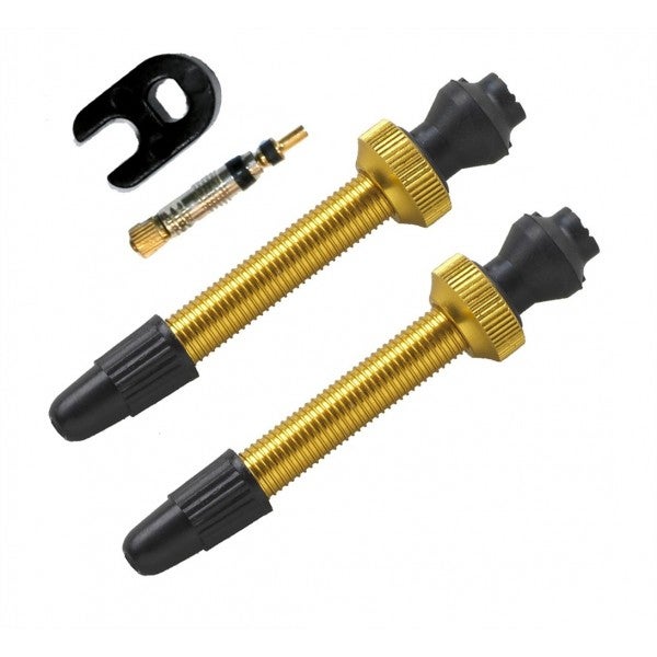 Barbieri 45mm Slangeløse ventiler, 2pk by Sykkelkomponenter