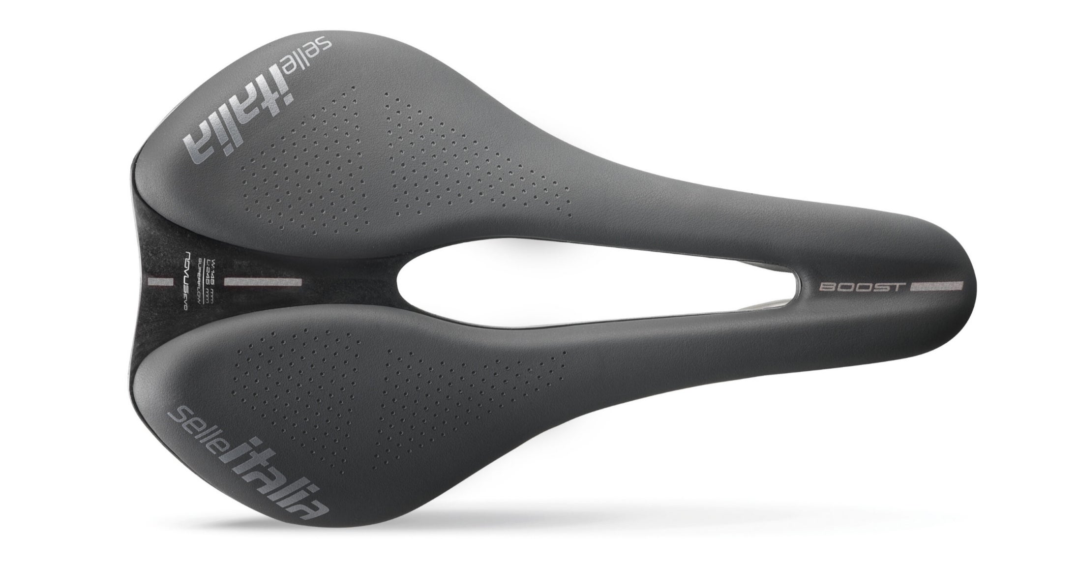 Selle Italia Novus Boost Evo TI316 Superflow by Sykkelkomponenter