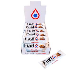 Fuel Of Norway Salt Karamell Energibar 24 stk