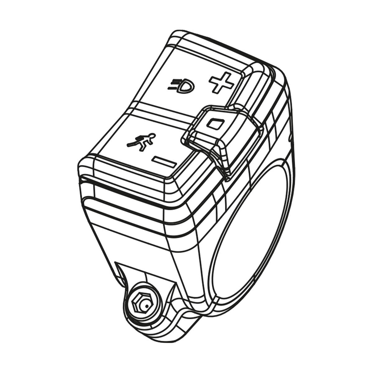 Bosch Mini Remote Kontrollenhet for Smart System by Sykkelkomponenter