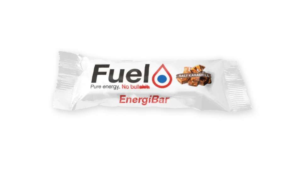 Fuel Of Norway Salt Karamell Energibar 24 stk by Sykkelkomponenter