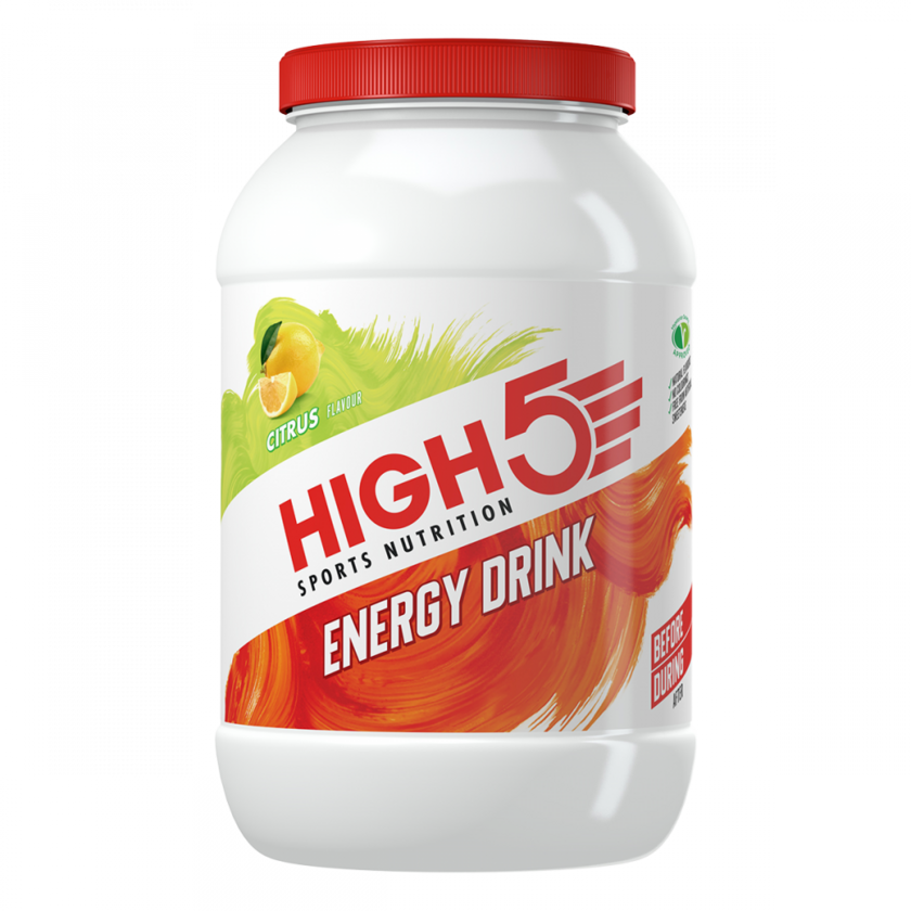 High5 Energy Drink Sitrus, 2,2kg Sportsdrikk Pulver
