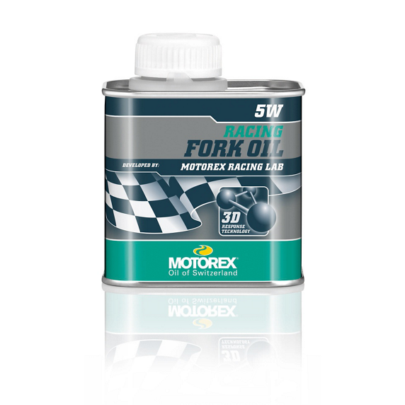 Motorex Racing Fork Oil 5W, 250ml by Sykkelkomponenter
