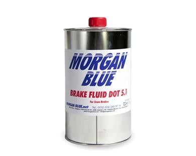 Morgan Blue Brake Fluid DOT 5.1 1 Liter by Sykkelkomponenter