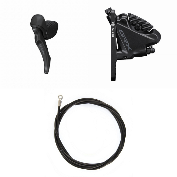 Shimano GRX BR-RX400-BL-RX610 1-delt Front Bremsepakke by Sykkelkomponenter