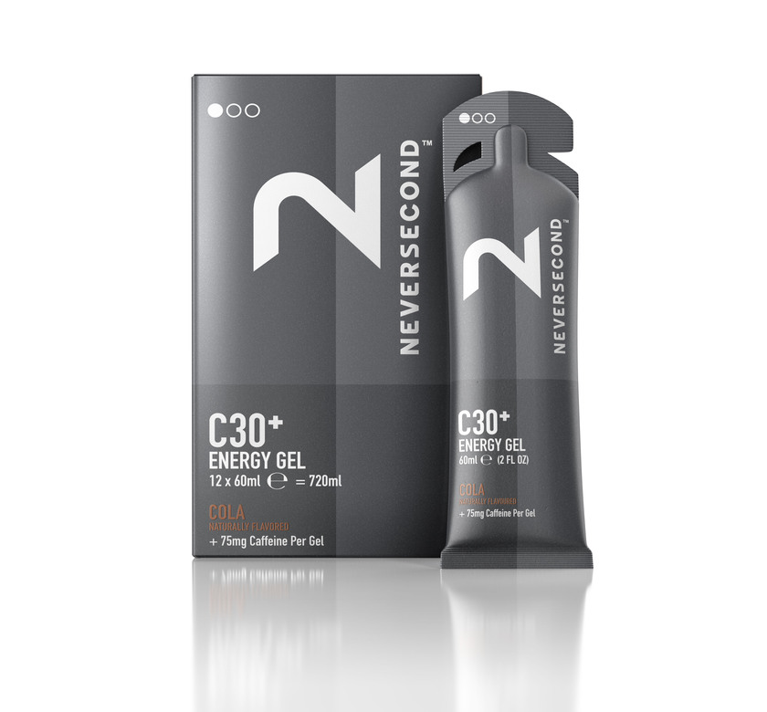 NeverSecond C30+ Energy Gel Cola 12 stk