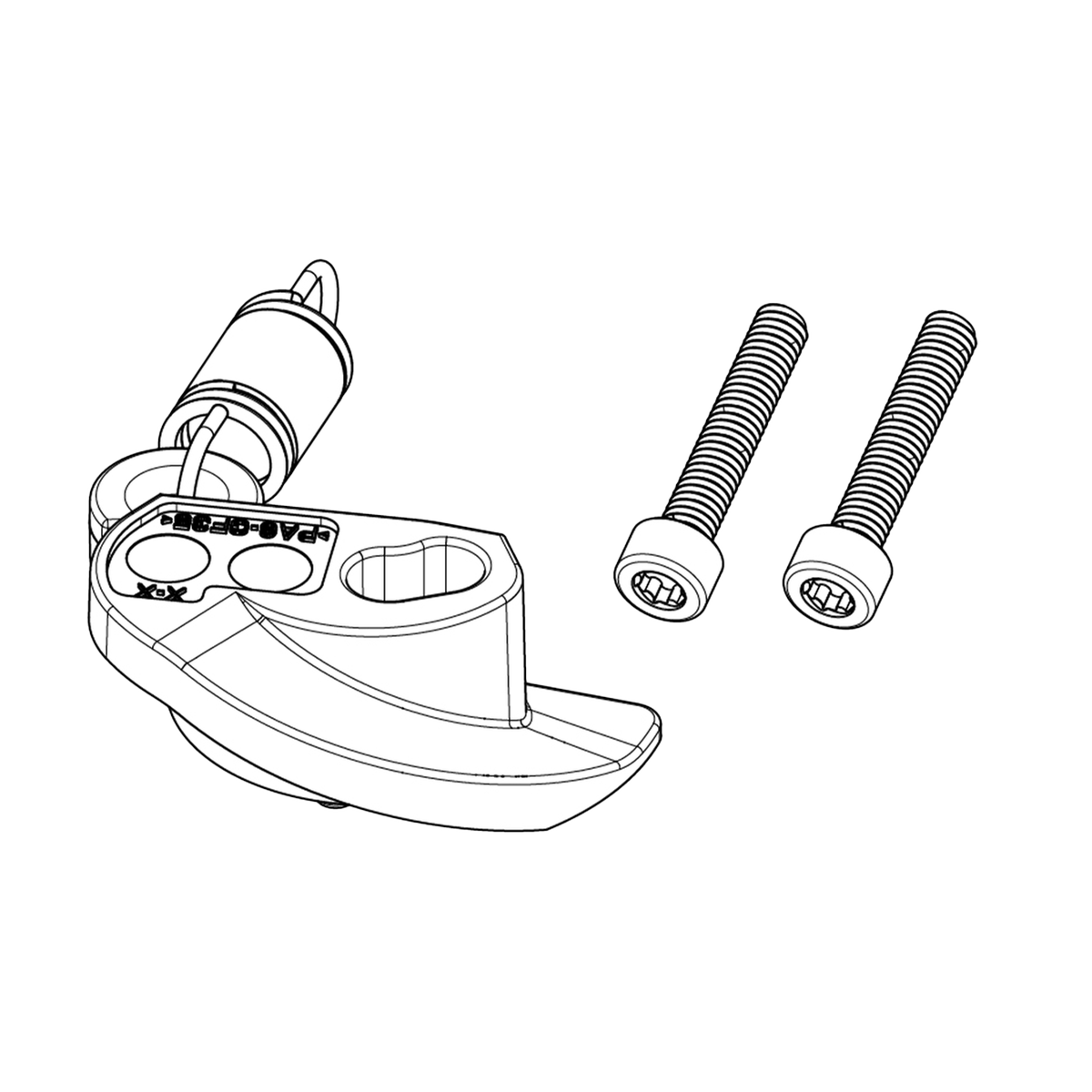 Bosch Locking Mechanism CompactTube Kit, Vertical by Sykkelkomponenter