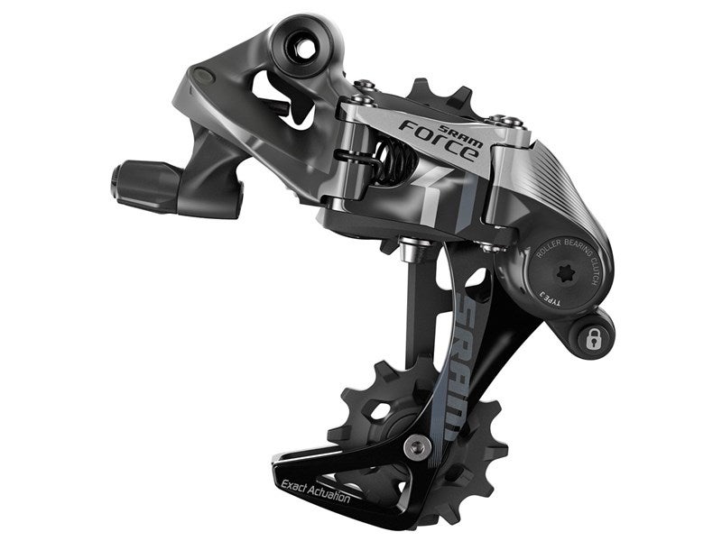 SRAM Force 1 Type 3.0, Max 42T, Long cage 11-delt Bakgir by Sykkelkomponenter