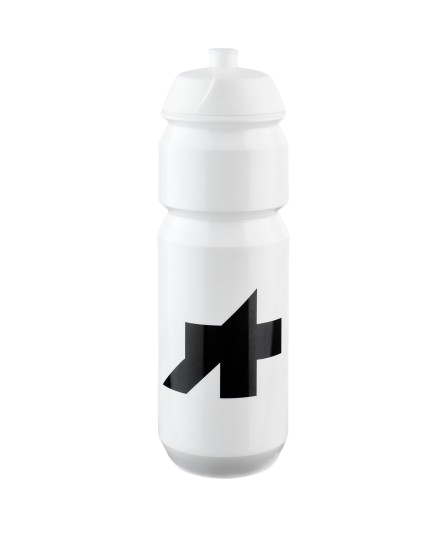 Assos Signature 750ml White Series Drikkeflaske by Sykkelkomponenter