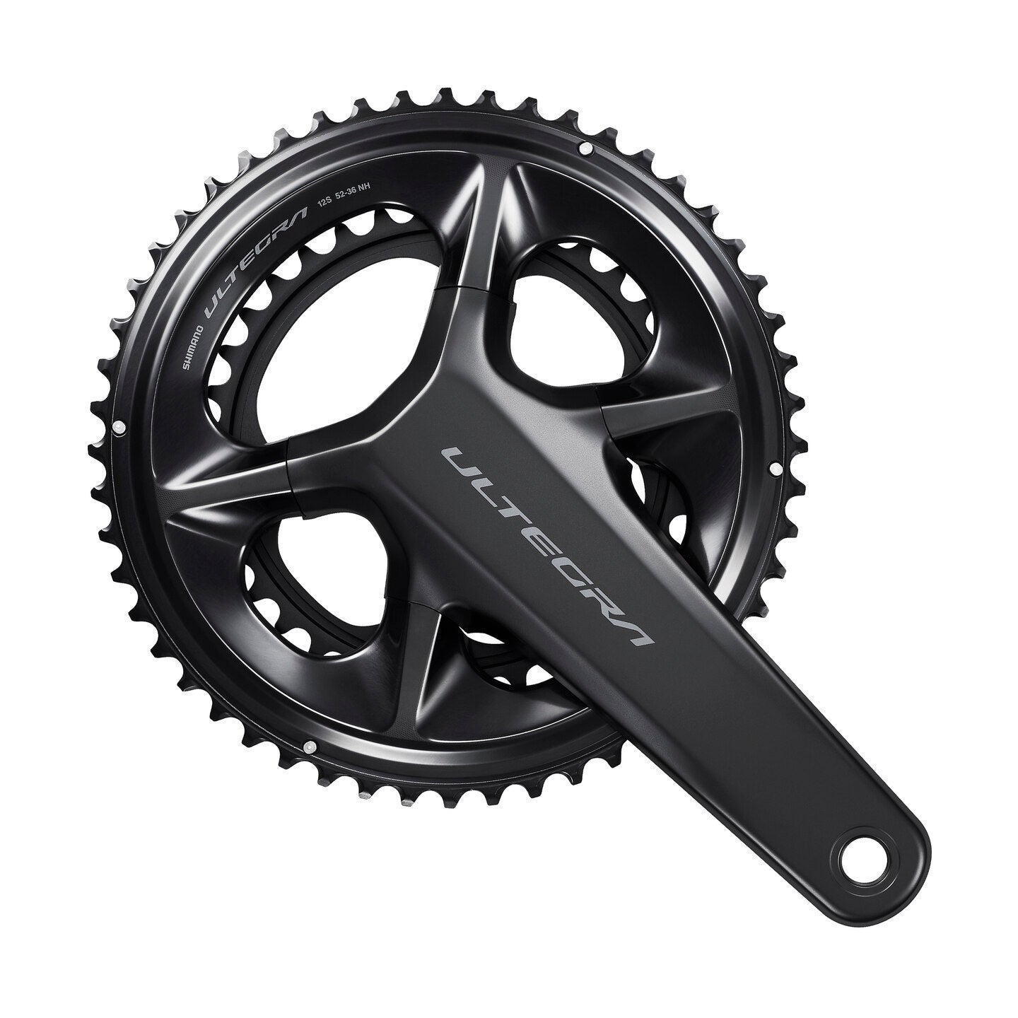 Shimano Ultegra FC-R8100 2x12 Delt 165mm Kranksett by Sykkelkomponenter