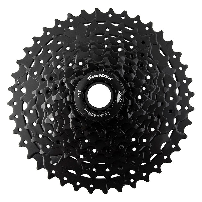 SunRace CSM980 9AX 11-40T 9-delt Kassett by Sykkelkomponenter