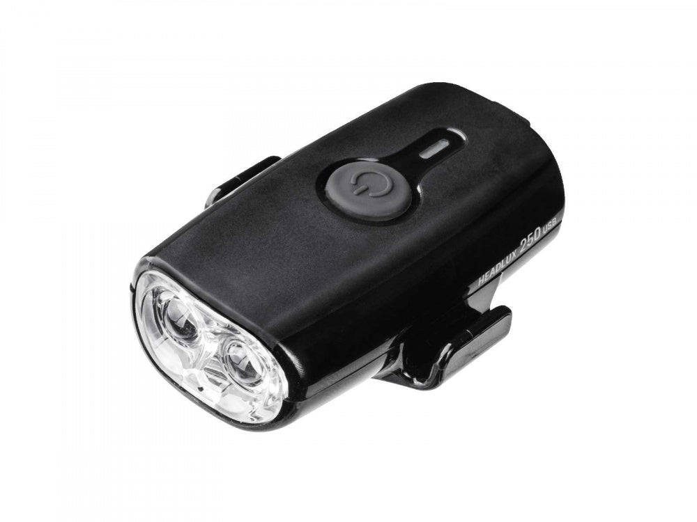 Topeak Headlux 250 USB Frontlys by Sykkelkomponenter