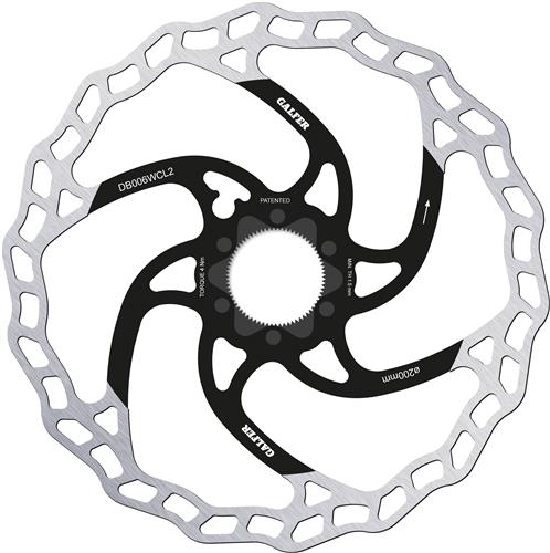 Galfer Fixed MTB/XC Disc Wave 2,0mm Centerlock Bremseskive by Sykkelkomponenter