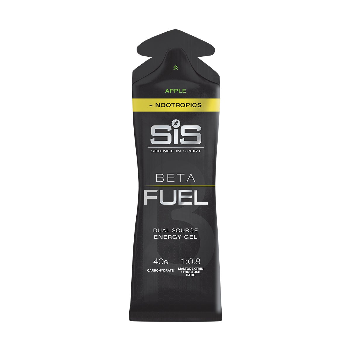 SIS Beta Fuel + Nootropics Eple Energigel by Sykkelkomponenter