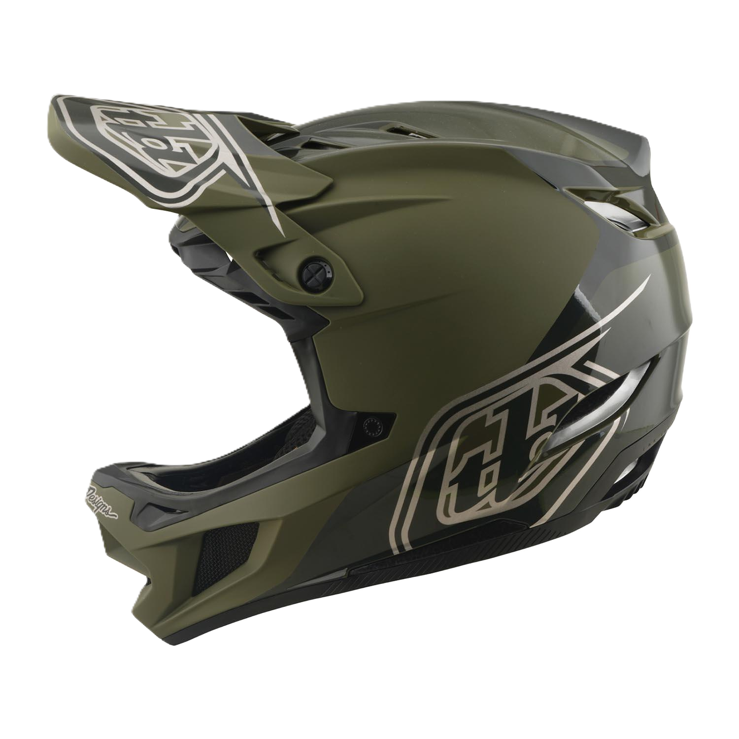 Troy Lee Designs D4 Polyacrylite Sykkelhjelm by Sykkelkomponenter