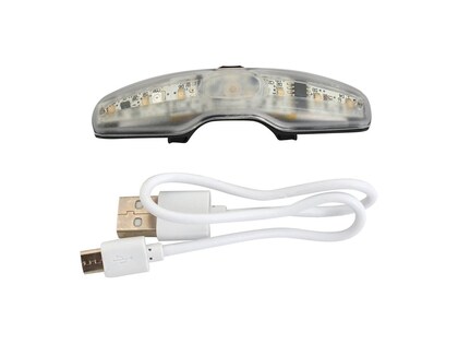 MET USB LED Hjelmlys