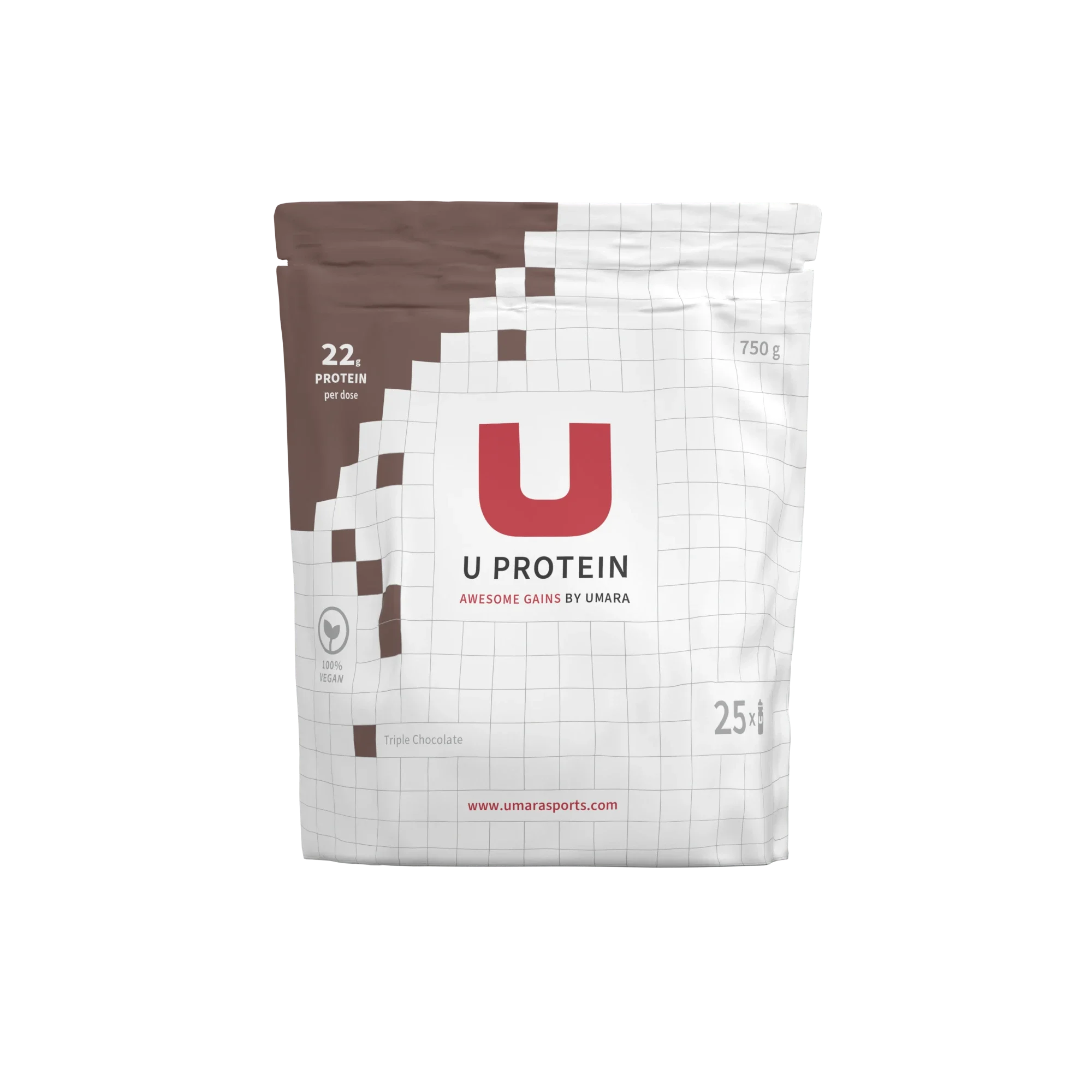 Umara U Trippel Sjokolade Proteinpulver