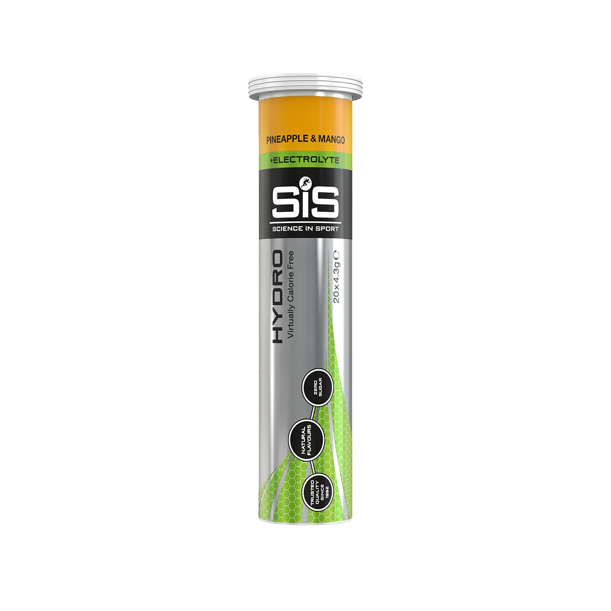 SIS GO Hydro 4gr tabletter, Ananas + Mango, 20stk by Sykkelkomponenter