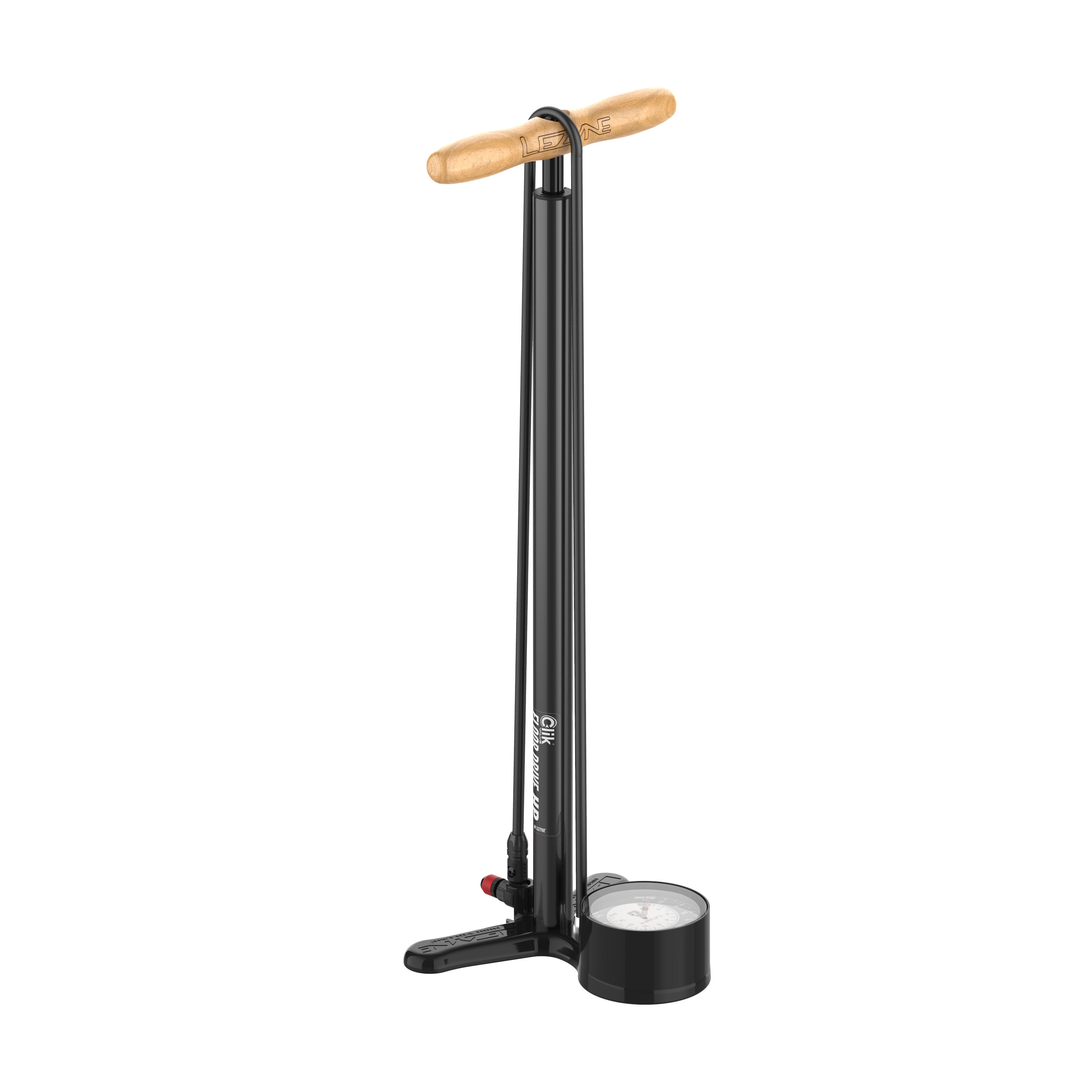 Lezyne Clik Floor Drive HP Gulvpumpe by Sykkelkomponenter