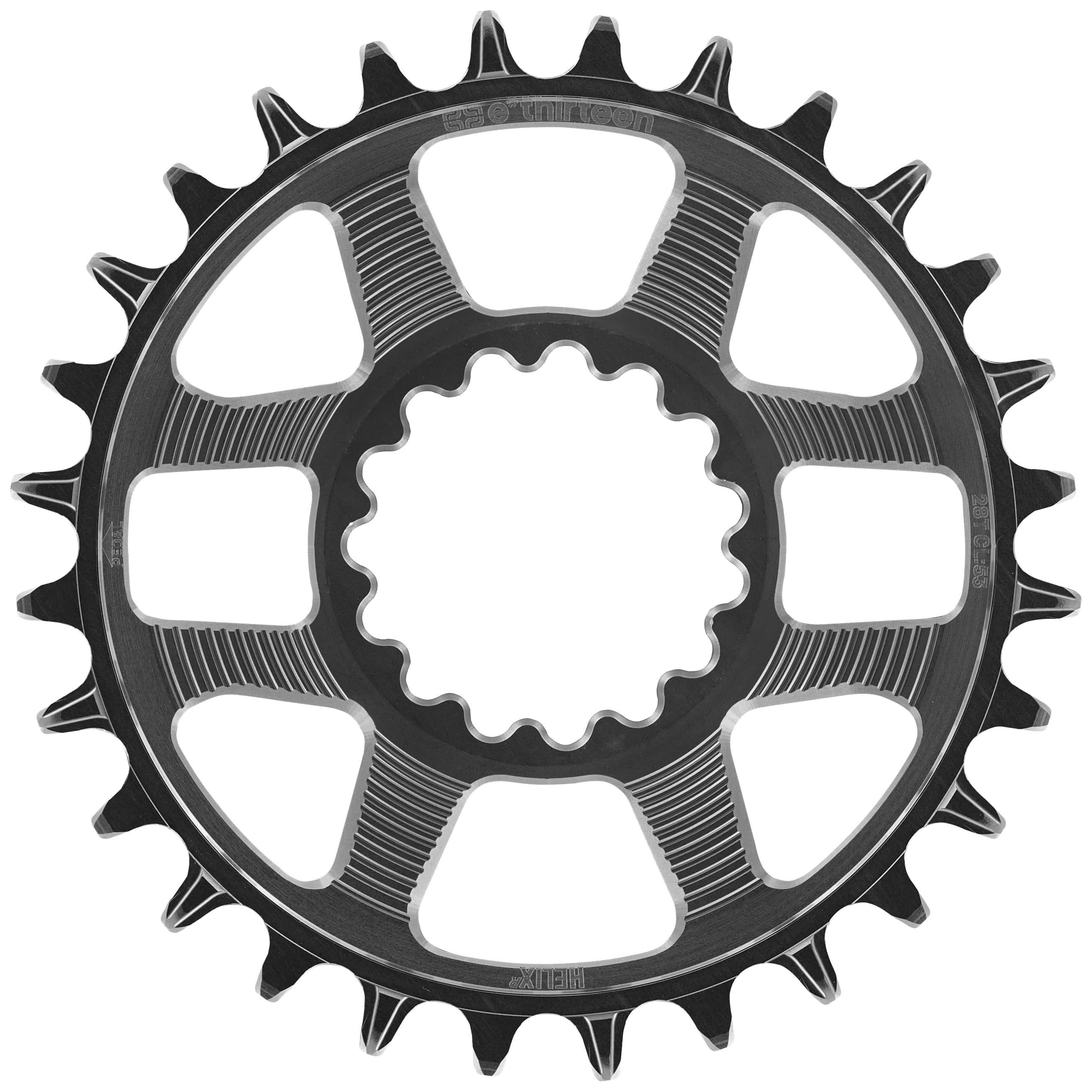 e*thirteen Helix Race 52mm/56mm Kjedelinje Flipflop Krankdrev by Sykkelkomponenter