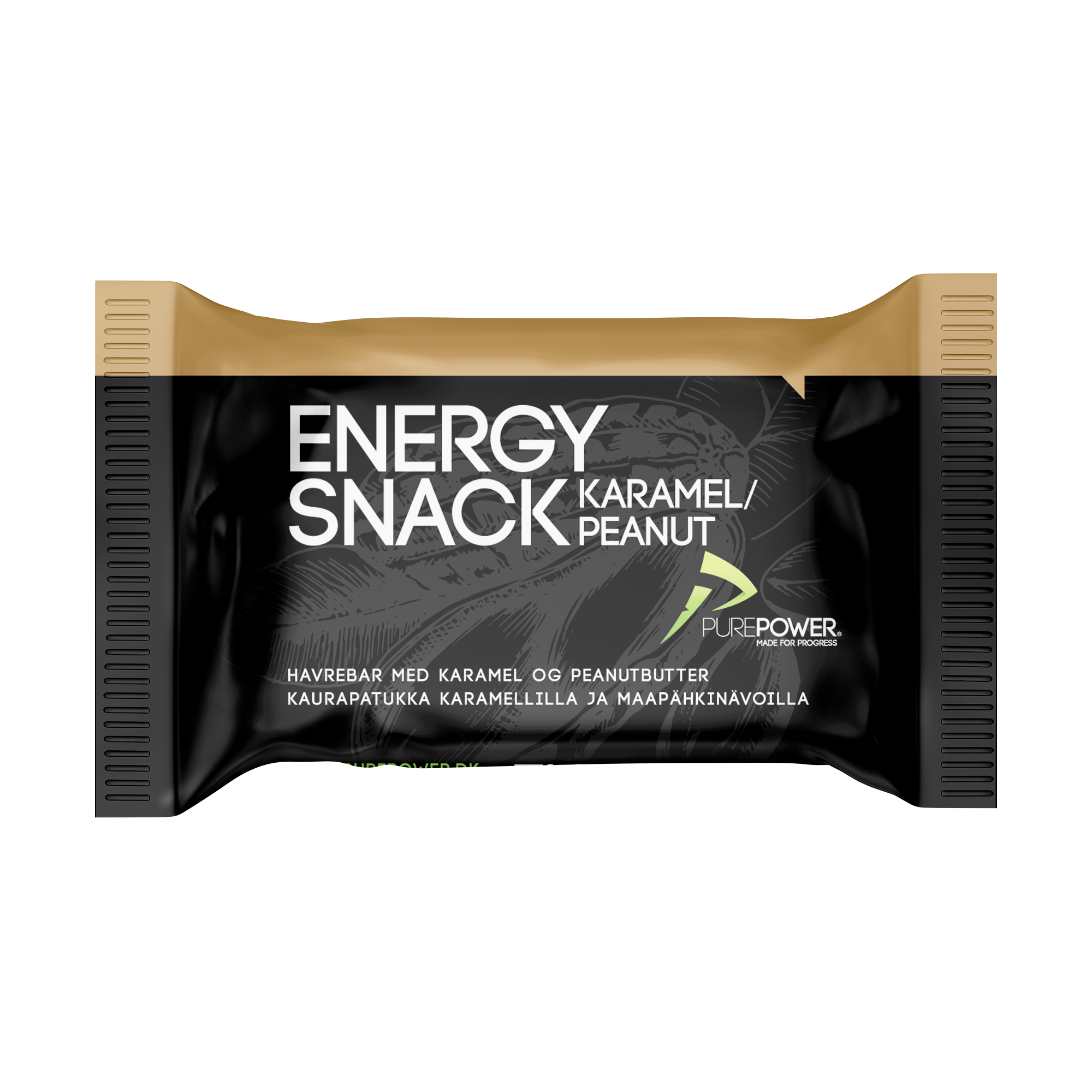 PurePower Energy Snack Caramel & Peanut Bar