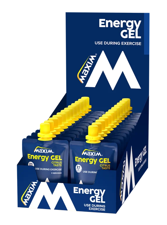 Maxim Instant Sitrus Energigel 24 stk by Sykkelkomponenter