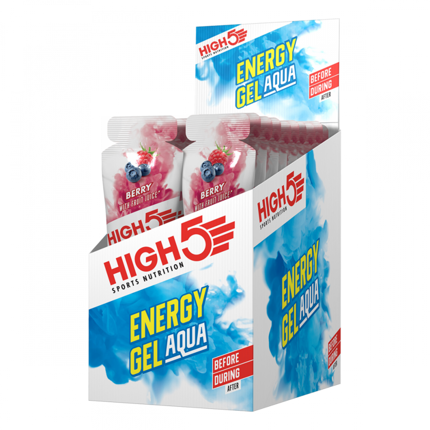 High5 EnergyGel Aqua Bær 20 stk