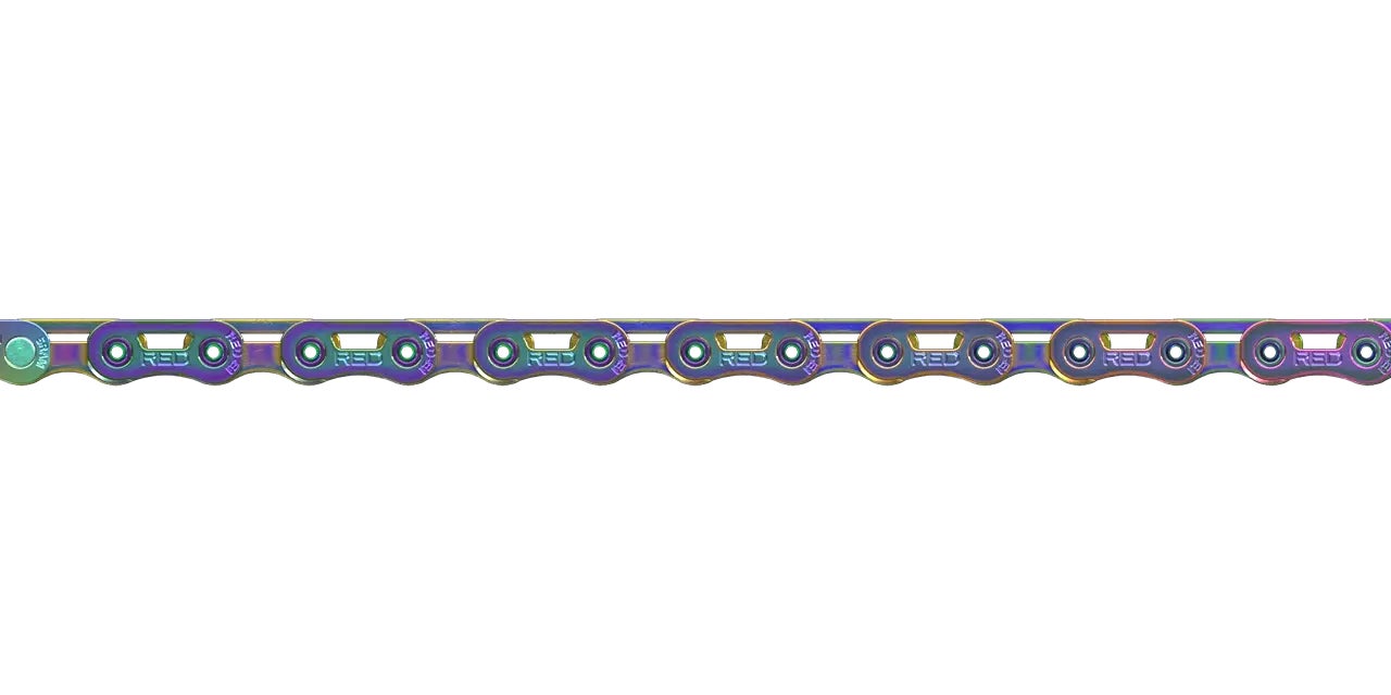 SRAM Red E1 Rainbow 12/13-Delt Sykkelkjede by Sykkelkomponenter