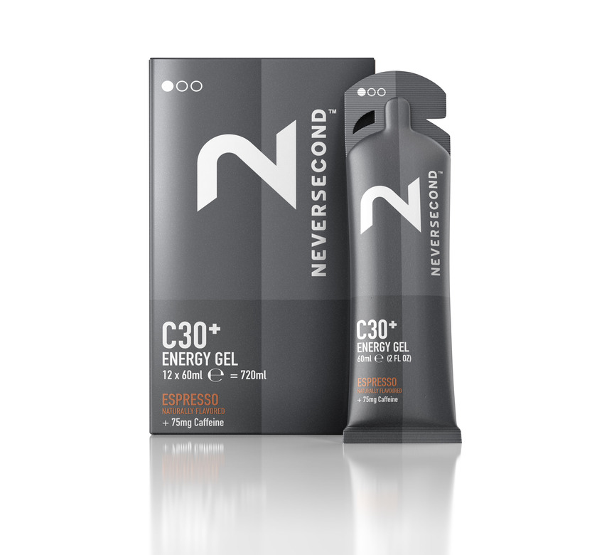 NeverSecond C30+ Energy Gel Espresso 12 stk