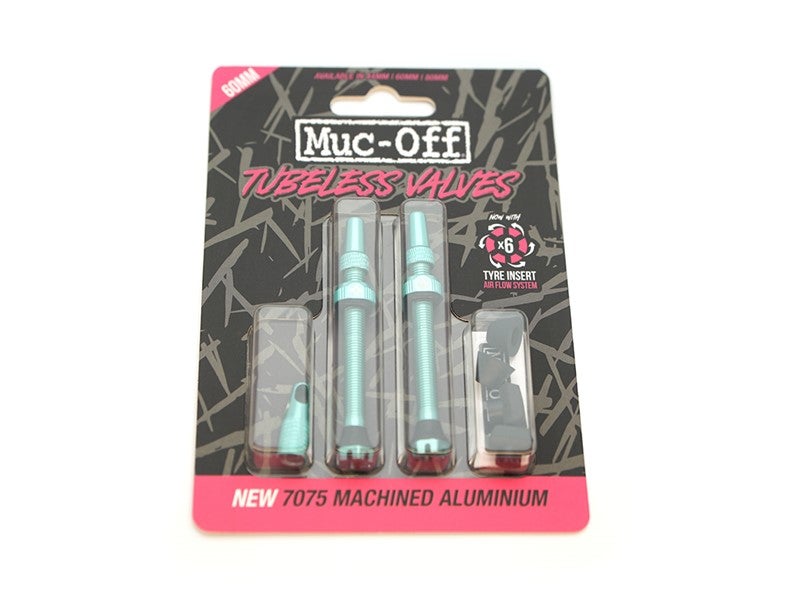 Muc-Off Tubeless Valve Kit V2.0 60mm by Sykkelkomponenter