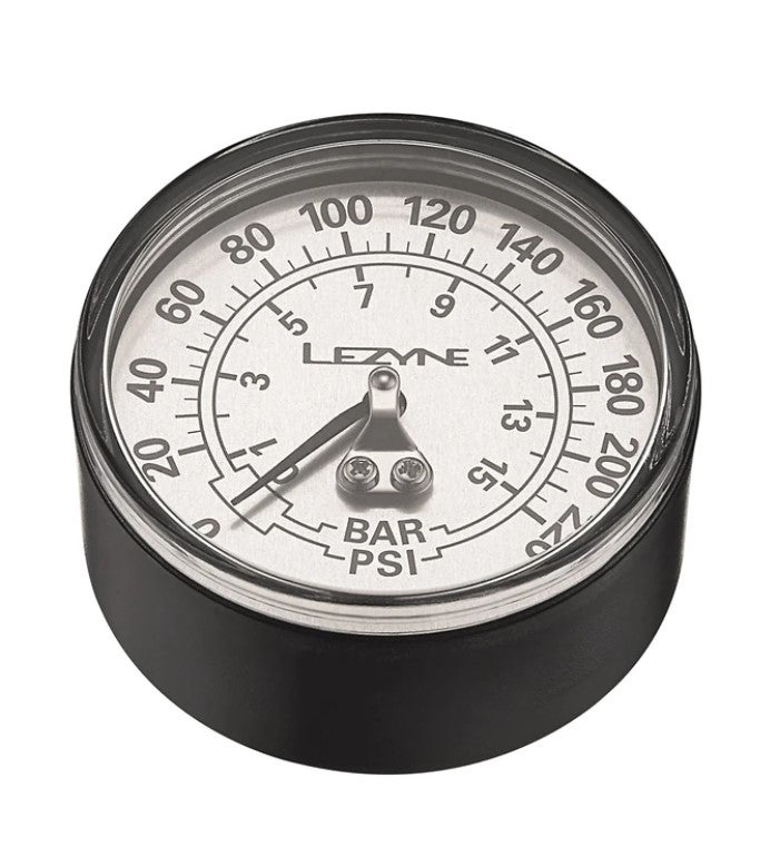 Lezyne 220 PSI Analog 2.5" Måler by Sykkelkomponenter
