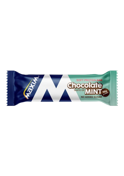 Maxim Soft Mint Sjokolade Proteinbar by Sykkelkomponenter