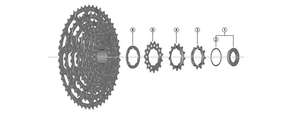 Shimano CS-LG600 13T Kassettdrev by Sykkelkomponenter