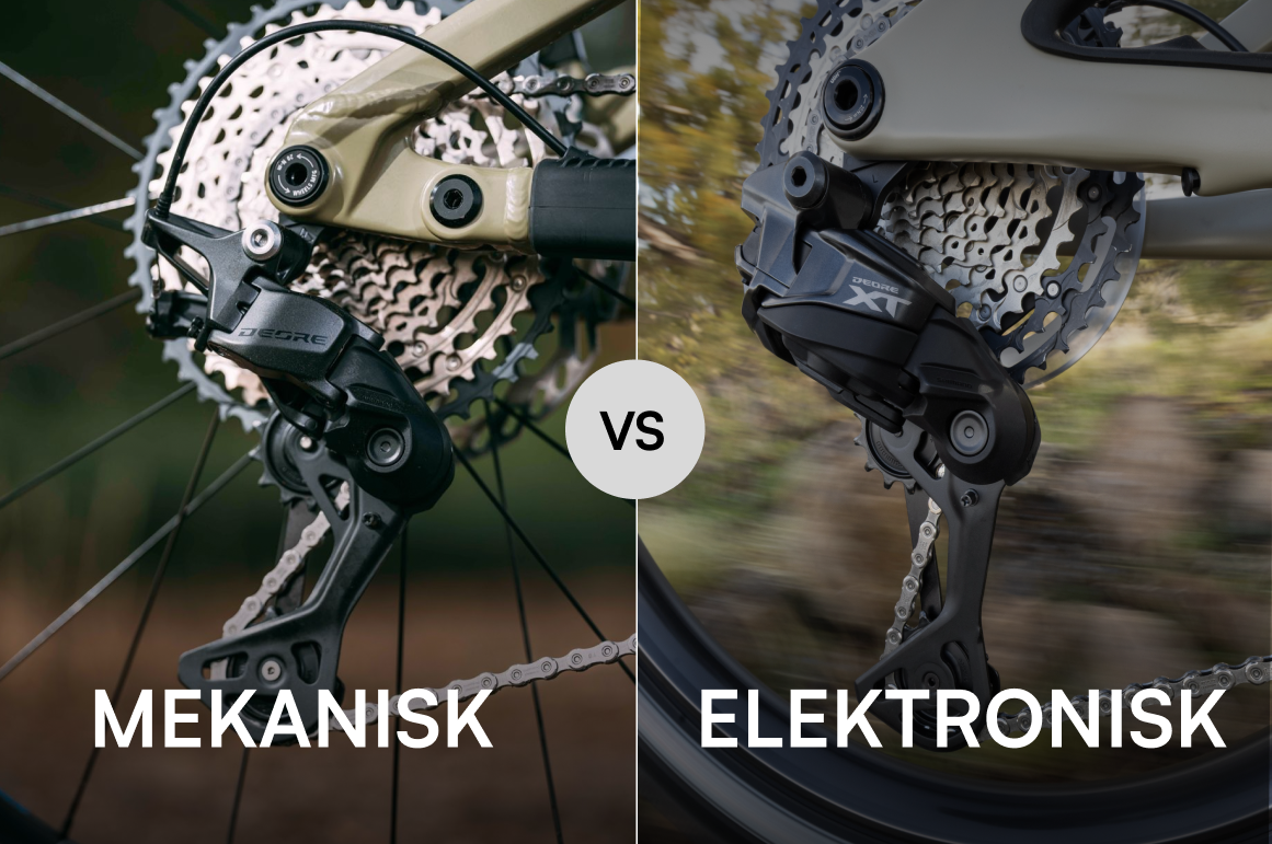 Girsystemer på sykkel: Mekanisk eller elektronisk?