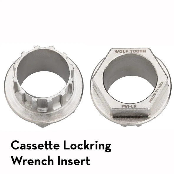 Wolf Tooth Ultralight Cassette Lock Ring Wrench Insert