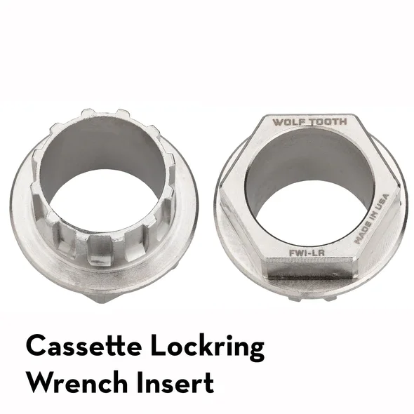 Wolf Tooth Ultralight Cassette Lock Ring Wrench Insert by Sykkelkomponenter