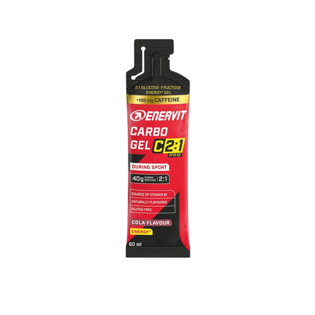 Enervit C2:1 Carbo m/Koffein Cola Energigel