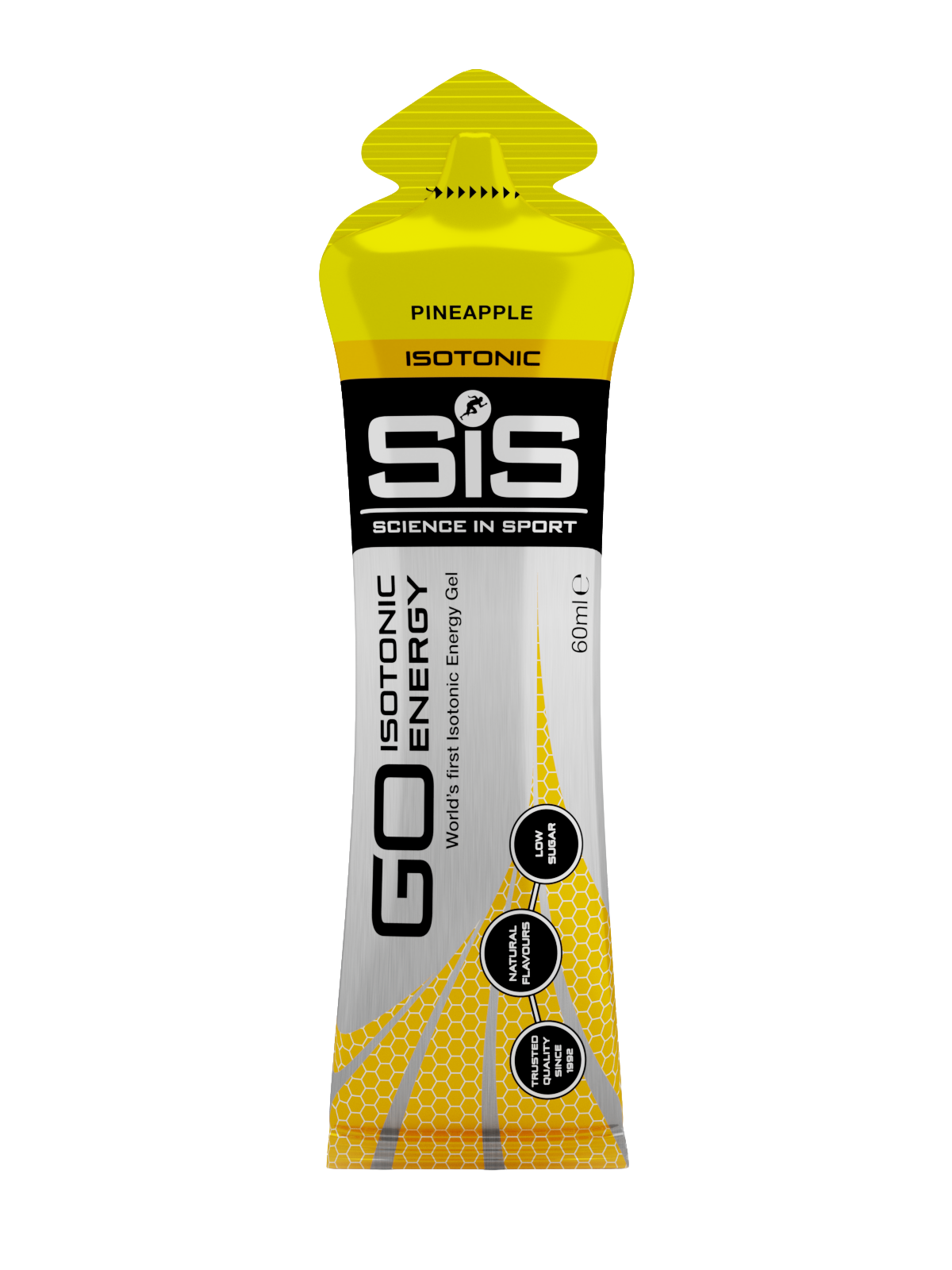 SiS GO Isotonic Ananas Energigel by Sykkelkomponenter