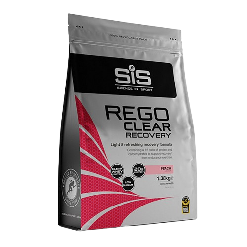 SIS Rego Clear Fersken 1,38 kg by Sykkelkomponenter